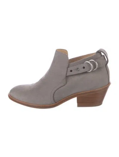Pre-owned Rag & Bone Leather Boots In Grey