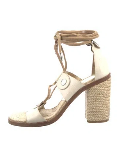 Pre-owned Rag & Bone Leather Boots In Neutral