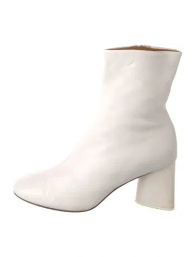 Pre-owned Rag & Bone Leather Boots In Neutrals