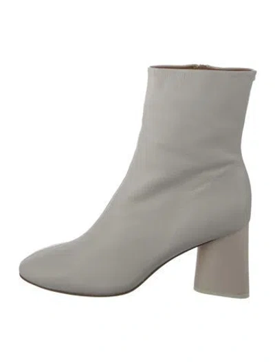Pre-owned Rag & Bone Leather Boots In White