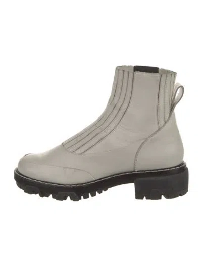 Pre-owned Rag & Bone Leather Boots In White