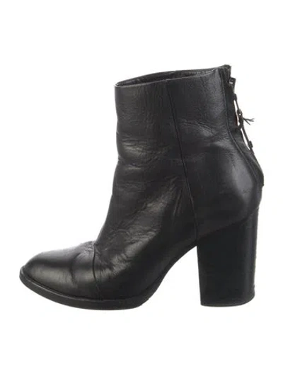 Pre-owned Rag & Bone Leather Boots In White