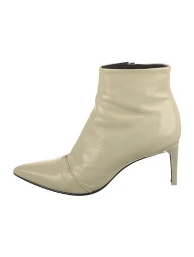 Pre-owned Rag & Bone Leather Boots In Yellow