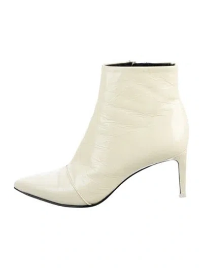 Pre-owned Rag & Bone Leather Boots In Yellow