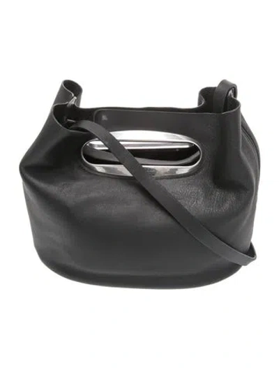 Pre-owned Rag & Bone Leather Bucket Bag In Black