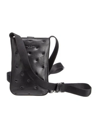 Pre-owned Rag & Bone Leather Bucket Bag In Black