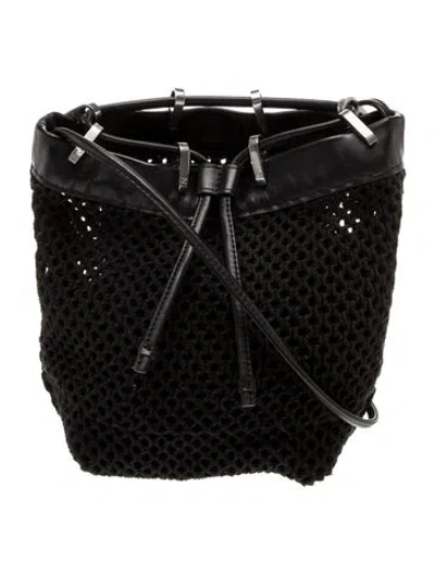 Pre-owned Rag & Bone Leather Bucket Bag In Black