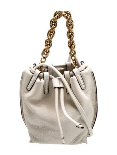 Pre-owned Rag & Bone Leather Bucket Bag In Neutral