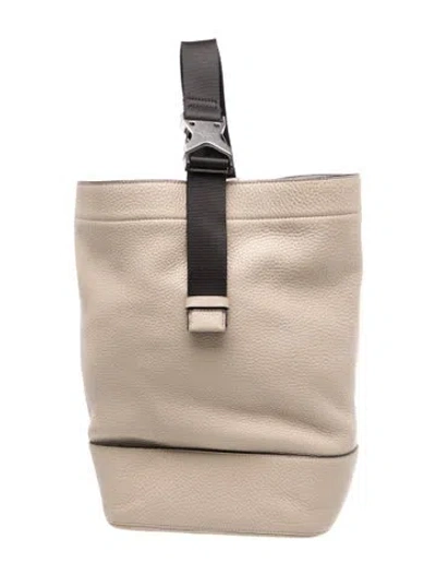 Pre-owned Rag & Bone Leather Bucket Bag In Neutral