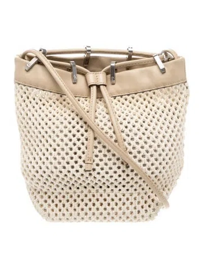 Pre-owned Rag & Bone Leather Bucket Bag In Neutral