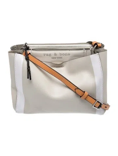 Pre-owned Rag & Bone Leather Bucket Bag In Neutral