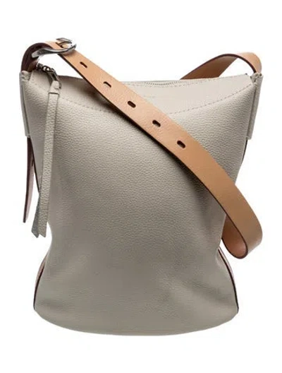 Pre-owned Rag & Bone Leather Bucket Bag In Neutral
