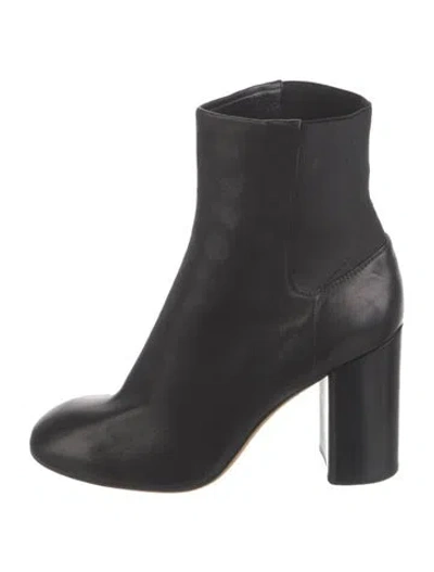 Pre-owned Rag & Bone Leather Chelsea Boots In Black