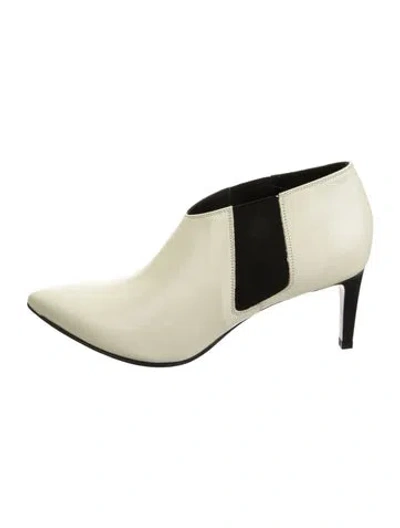 Pre-owned Rag & Bone Leather Chelsea Boots In Neutrals