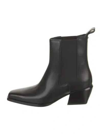 Pre-owned Rag & Bone Leather Chelsea Boots W/ Tags In Black