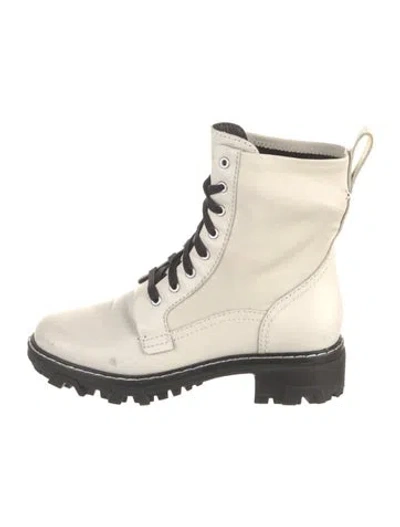 Pre-owned Rag & Bone Leather Combat Boots