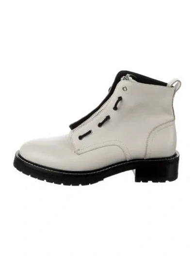 Pre-owned Rag & Bone Leather Combat Boots