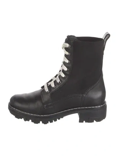 Pre-owned Rag & Bone Leather Combat Boots