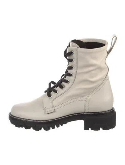 Pre-owned Rag & Bone Leather Combat Boots