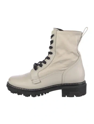Pre-owned Rag & Bone Leather Combat Boots In Multi