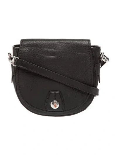 Pre-owned Rag & Bone Leather Crossbody Bag In Black