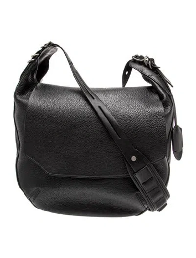 Pre-owned Rag & Bone Leather Crossbody Bag In Black