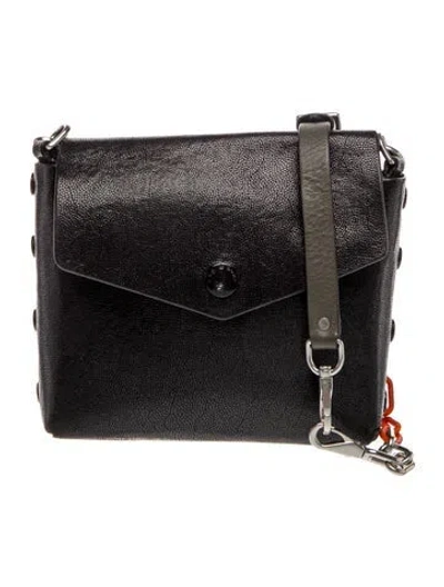 Pre-owned Rag & Bone Leather Crossbody Bag In Black