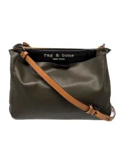 Pre-owned Rag & Bone Leather Crossbody Bag In Black
