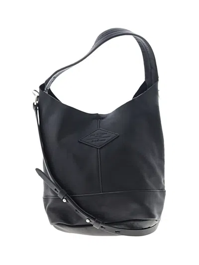 Pre-owned Rag & Bone Leather Crossbody Bag In Black