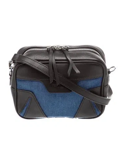 Pre-owned Rag & Bone Leather Crossbody Bag In Black