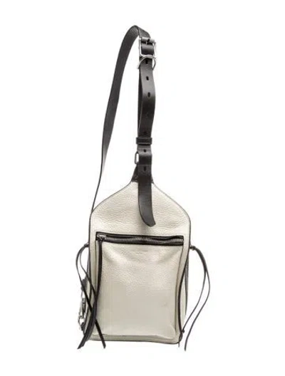 Pre-owned Rag & Bone Leather Crossbody Bag In Black