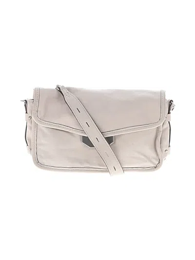 Pre-owned Rag & Bone Leather Crossbody Bag In Gray