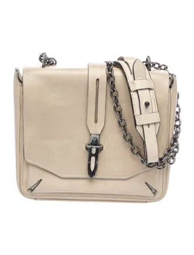 Pre-owned Rag & Bone Leather Crossbody Bag In Neutral