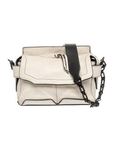 Pre-owned Rag & Bone Leather Crossbody Bag In Neutral