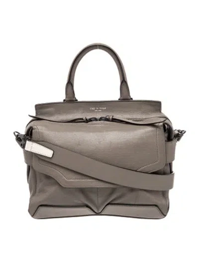 Pre-owned Rag & Bone Leather Crossbody Bag In Neutrals