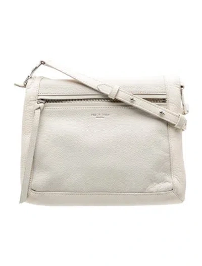 Pre-owned Rag & Bone Leather Crossbody Bag In Neutrals