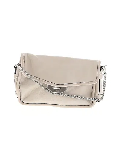 Pre-owned Rag & Bone Leather Crossbody Bag In Silver