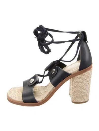 Pre-owned Rag & Bone Leather Espadrilles In Multi