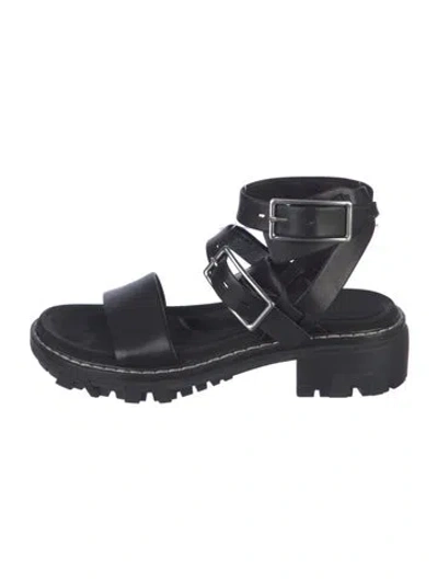 Pre-owned Rag & Bone Leather Gladiator Sandals In Multi