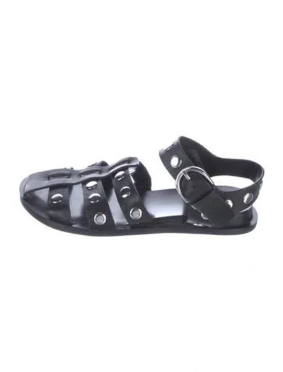 Pre-owned Rag & Bone Leather Gladiator Sandals In Multi