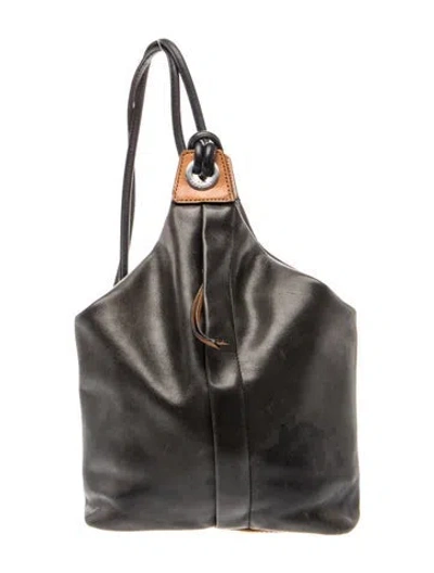 Pre-owned Rag & Bone Leather Hobo In Black