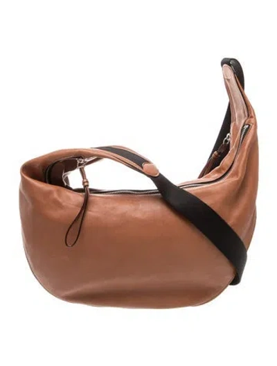 Pre-owned Rag & Bone Leather Hobo In Brown