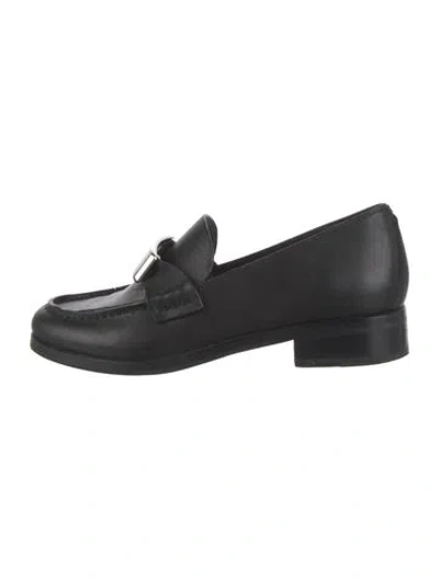 Pre-owned Rag & Bone Leather Loafers In Black