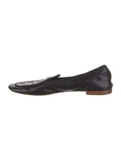Pre-owned Rag & Bone Leather Loafers In Black