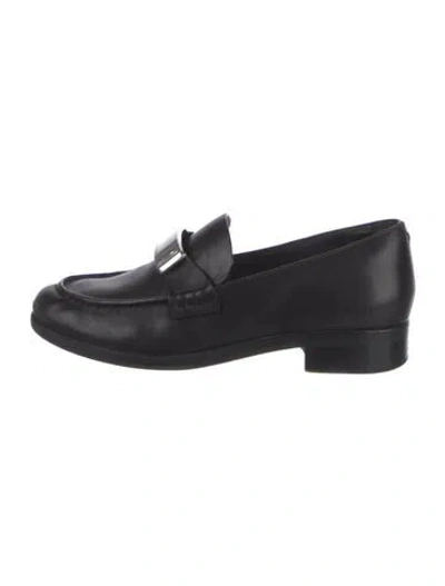 Pre-owned Rag & Bone Leather Loafers In Black