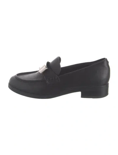 Pre-owned Rag & Bone Leather Loafers In Black