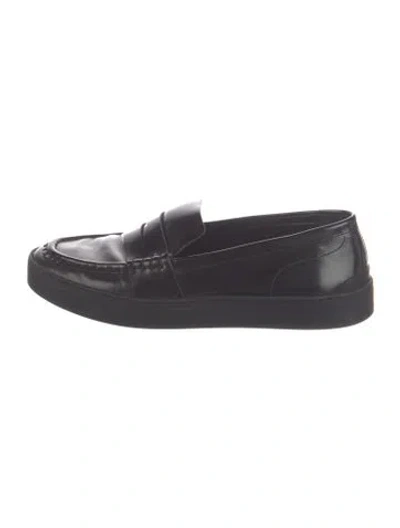 Pre-owned Rag & Bone Leather Loafers In Black