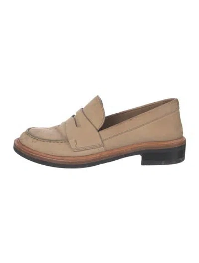 Pre-owned Rag & Bone Leather Loafers In Neutral