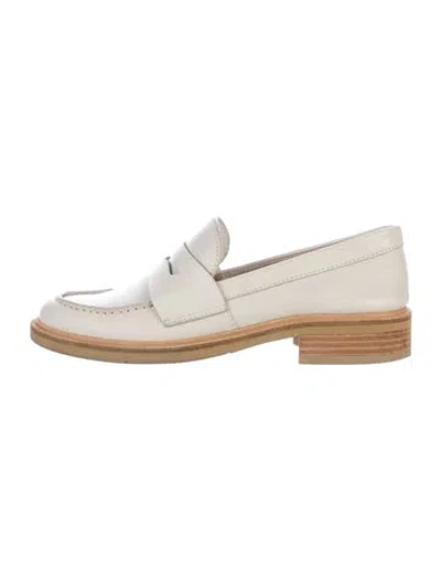 Pre-owned Rag & Bone Leather Loafers In Neutral