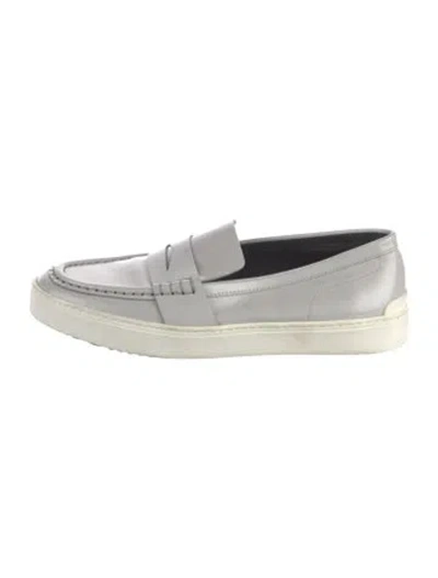 Pre-owned Rag & Bone Leather Loafers In Purple